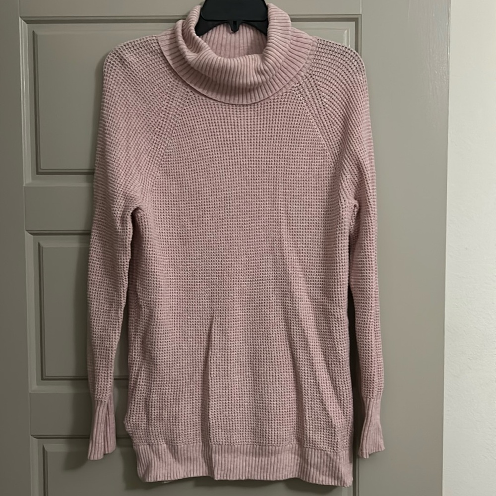 J. Crew Mercantile Pink Turtleneck Sweater